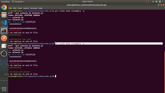 Git Stash command | Stash retrieve, show, list, delete & save | #9 | Git Tutorial in Hindi смотреть онлайн