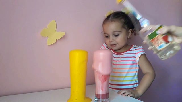 💖💛Вулкан из пены🦄 Видео длядетей. Научные эксперименты для детей! Children's Experiments.