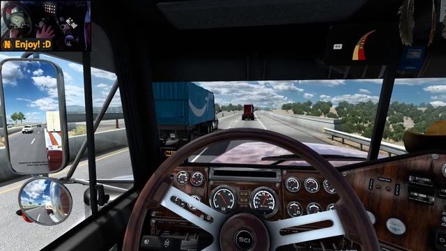 Freightliner Classic XL w/ DD60 | ATS Gameplay 4K + wheel cam | Los Angeles - Sacramento смотреть онлайн