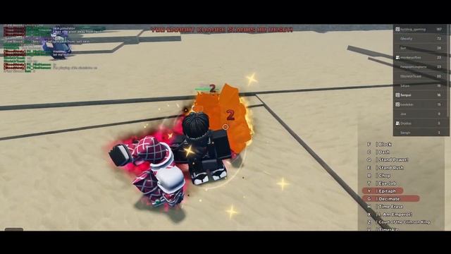 KING CRIMSON IS A DANGEROUS STAND!!!!| My King Crimson Experience In Roblox Stardust Odyssey смотреть онлайн