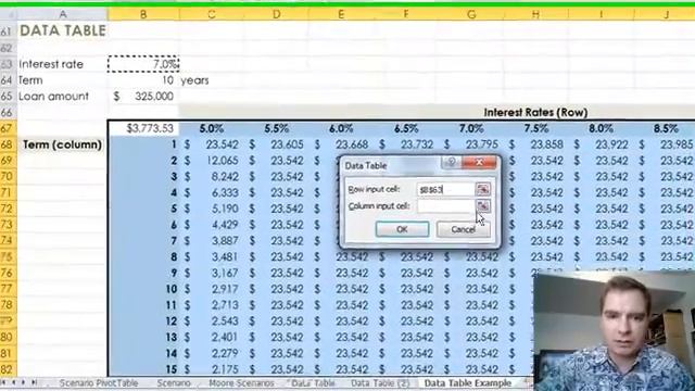 Excel Video 343 Data Tables with Three Variables смотреть онлайн