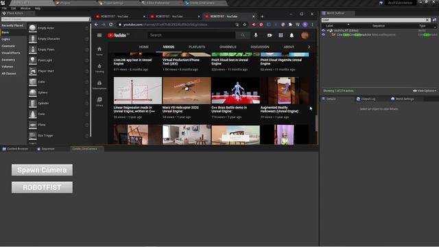 Python UE4, Open web links. смотреть онлайн