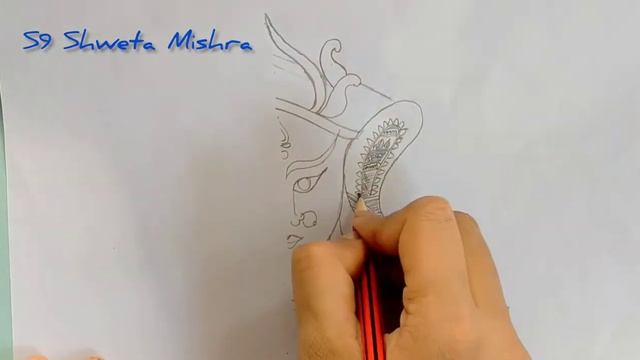 A Sketch Of Maa Shakti Has Bar made in it.. смотреть онлайн