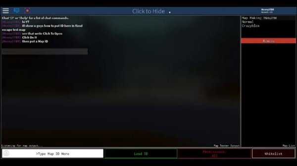 How To Put A Map ID in Flood Escape 2 Map Test [Roblox]