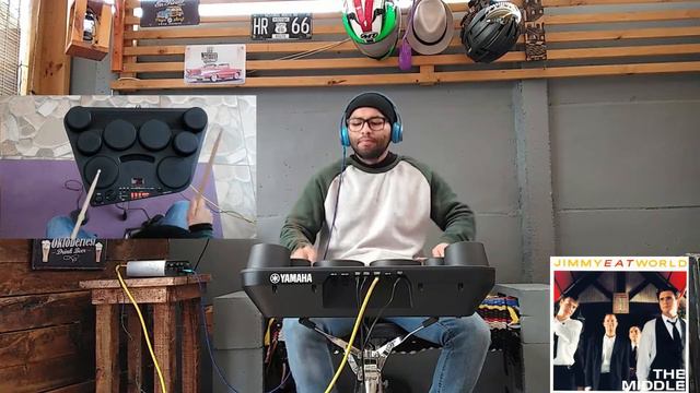 Jymmi Eat World - The Middle - Yamaha DD-75 смотреть онлайн