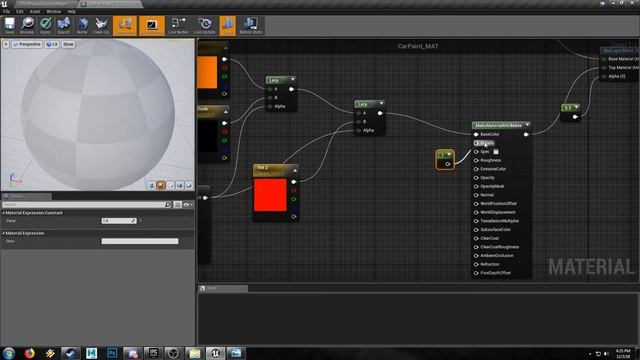 UE4 Tutorial: Car Paint Material смотреть онлайн