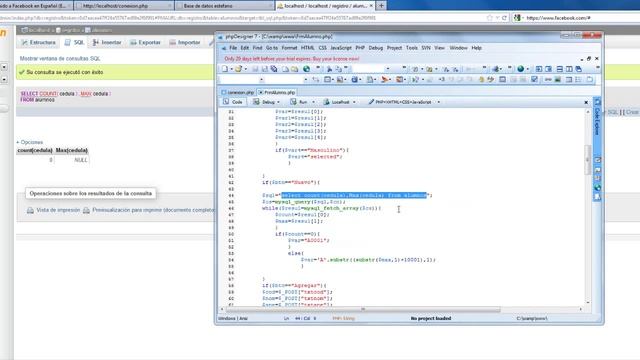 Codigo del proyecto en PHP con Base de Datos y wampserver смотреть онлайн