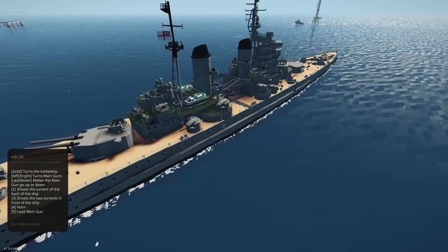 HUGE NAVAL GUNS!! - HMS Lion Battleship - Search & Destroy Weapons DLC - Stormworks смотреть онлайн