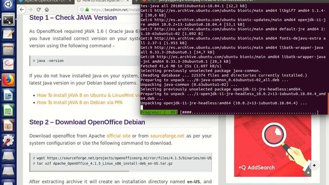 Instalación de openOffice en Ubuntu o Debian смотреть онлайн