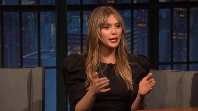 Elizabeth Olsen On Seth Meyers