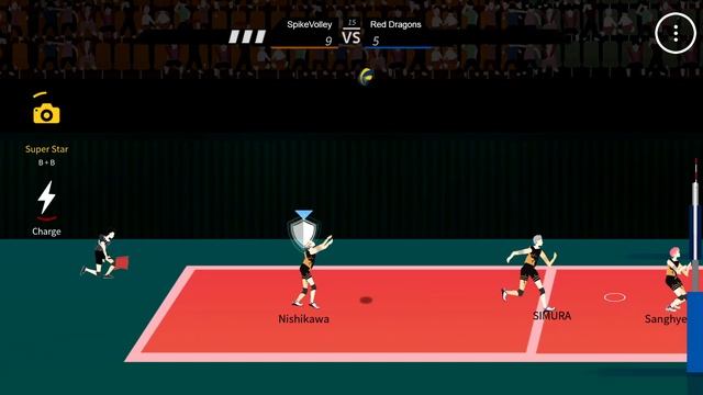 The Spike. Volleyball 3x3. Nishikawa Vs Lee Seo Jun (Yongsub). Full Gameplay. Best S Rank. Spike 16