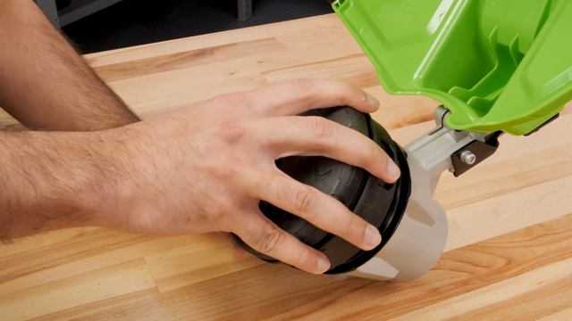 String Trimmer General Maintenance - Replacing The Trimmer Line (S-Type Trimmer Head)