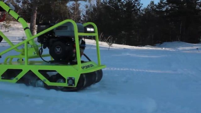 Мотобуксировщик POMOR X1 PRO | Новинка сезона! смотреть онлайн