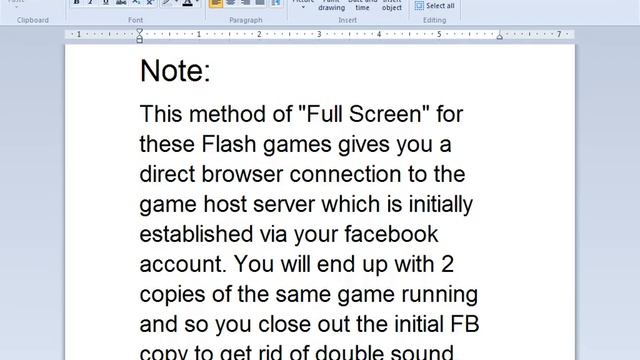 Full Screen Facebook Games - Alternate Method смотреть онлайн