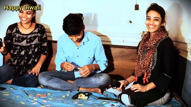 #Happy #Diwali | Testing Diwali 3 Guns | #Abhishek Chandravanshi , Karishma kumari And karina Kumar смотреть онлайн