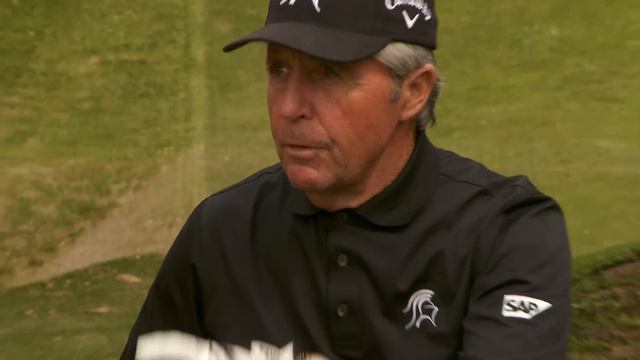 Gary Player at the Road Hole bunker смотреть онлайн