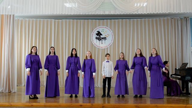 "А закаты алые" Вокальный ансамбль "Созвездие" МАУ ДО ДМШ г. Туймазы смотреть онлайн