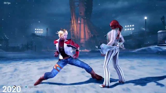 Tekken 7 - New and Old Rage Art Comparison 2015-2020 смотреть онлайн