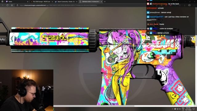 how CSGO censored skins in china смотреть онлайн