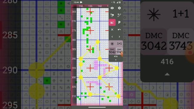 Cross Stitch Paradise какие я делаю настройки и Вышиваю многоцветки с помощью этой программы смотреть онлайн