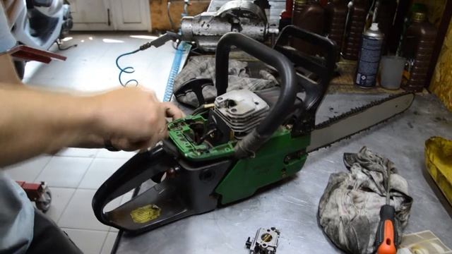 Бензопила Craft Tec Душиться!Замін клапана ! смотреть онлайн