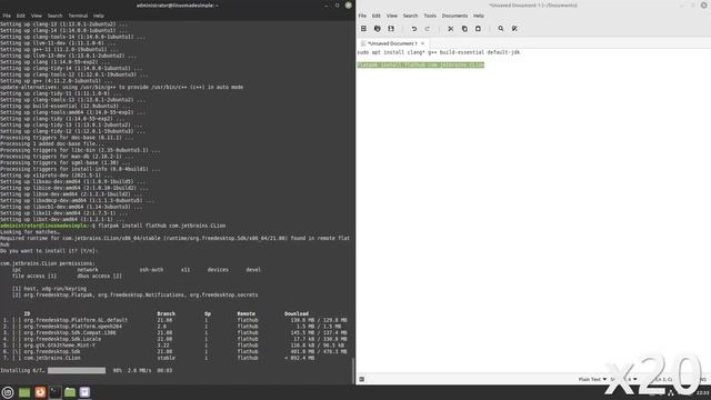 How to install CLion on Linux Mint 21 смотреть онлайн