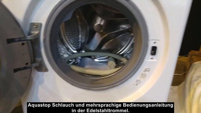 Waschmaschine LG Electronics, F14WM8TS1, 8 KG Mit Dampf, A+++ -30%, Inverter Direct Drive, 6Motion