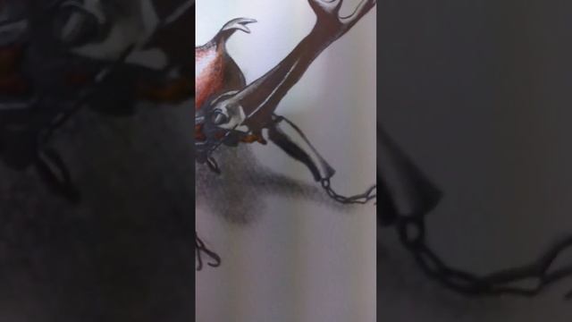 色鉛筆でカブトムシ描いてみた смотреть онлайн