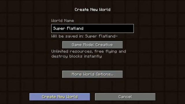 Minecraft 1.2.5 Superflat World NO DOWNLOAD (single player) смотреть онлайн