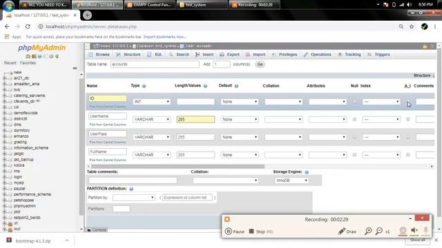 Connecting my website to PHPmyadmin смотреть онлайн