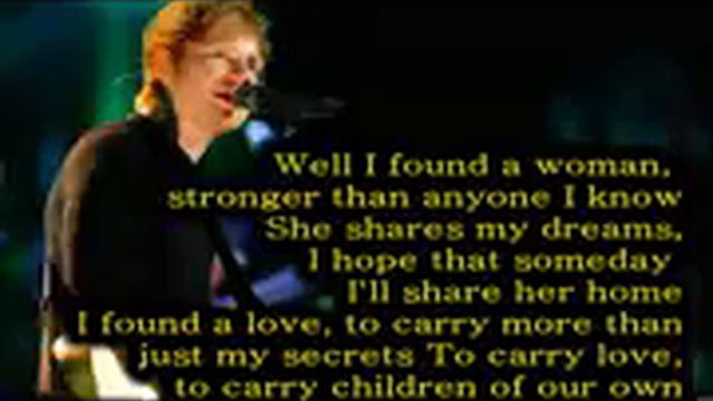 Ed Sheeran : DANCING IN THE DARK.. смотреть онлайн