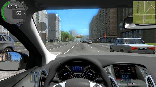 City Car Driving 1.5.2 Hatchback Ford Focus 3 смотреть онлайн