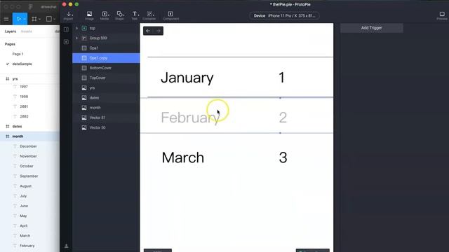 Protopie date scroller - date selector - Creating a date scroller with figma and protopie смотреть онлайн