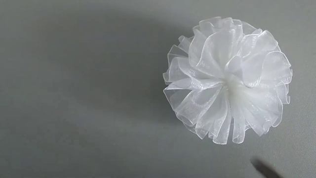 Самые быстрые школьные бантики из ленты органза 4 см. DIY смотреть онлайн