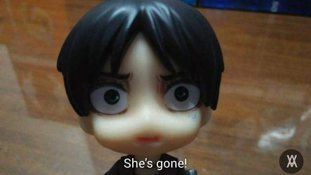 ATTACK ON TITAN–(Shingeki No Kyojin) Eren (Attack on T-Rex) stop-motion смотреть онлайн