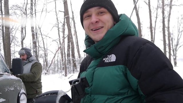 Поздравили дядю Колю с Новым Годом! Попали в буран смотреть онлайн