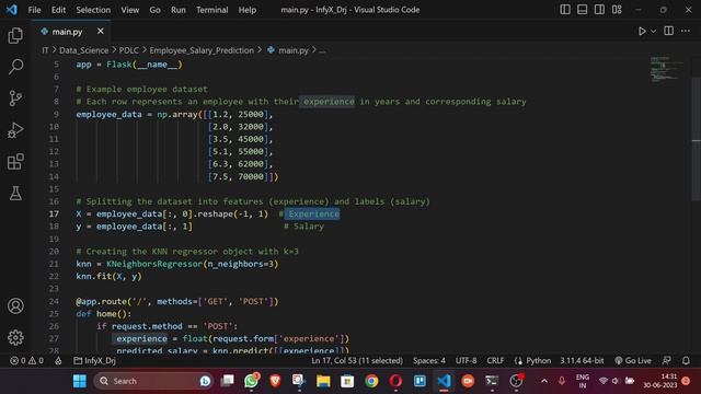 Employee Salary Prediction using KNN (K-Nearest Neighbors (KNN) Simple Project Phase-1 | DataScienc смотреть онлайн