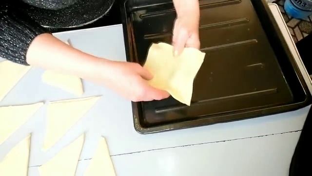 Եռանկյունաձև ԳԱԹԱ.Треугольная ГАТА.Triangular GATA.Armenian Gata Recipe