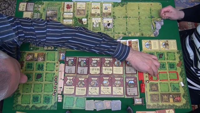 Агрикола + Фермеры с болот I Agricola + Farmers of the Moor board game. смотреть онлайн