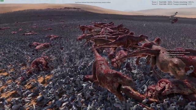 Heavy Knights & Spartans & Roman Generals vs Werewolves & T-Rexes & Trolls | UEBS 2 смотреть онлайн