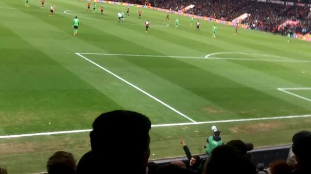 Bournemouth vs Southampton Benik Afobe goal смотреть онлайн
