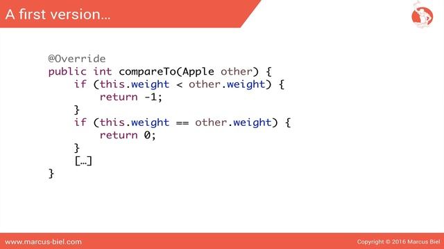 Java Comparable interface with funny animation смотреть онлайн