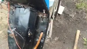 Задние крыло (морковка) Мотоцыкла ИЖ планета 5 ремонт !!