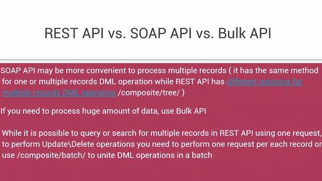 Salesforce REST API смотреть онлайн