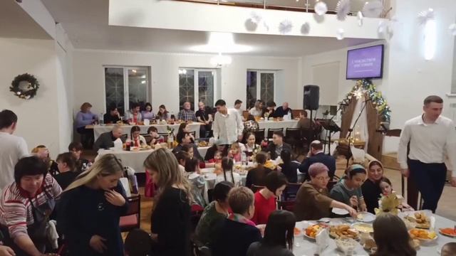24.12.2022. Рождественский Сочельник. Церковь "Дом Молитвы" г. Уфа. смотреть онлайн
