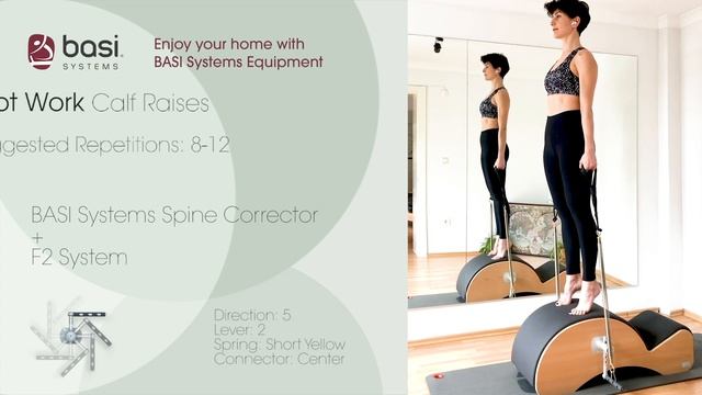 Foot Work on Spine Corrector with F2 System смотреть онлайн