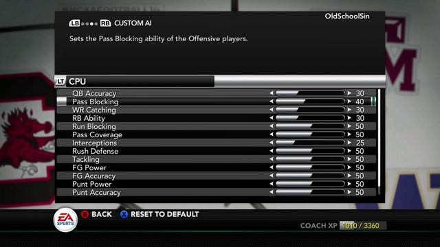NCAA Football 14 | Realistic Sliders Set (May Not Work For Everyone) смотреть онлайн