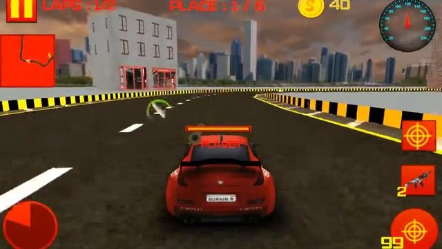 Fast Car War Race 3D - Android Gameplay HD смотреть онлайн