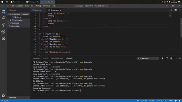 Apprendre le PHP : Chapitre 7, Les conditions смотреть онлайн
