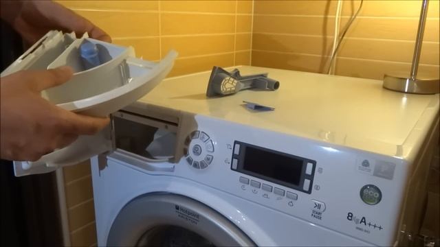 Washing Machine Hotpoint Ariston WMD/FMD/FMG/WMSF Detergent Dispenser Drawer